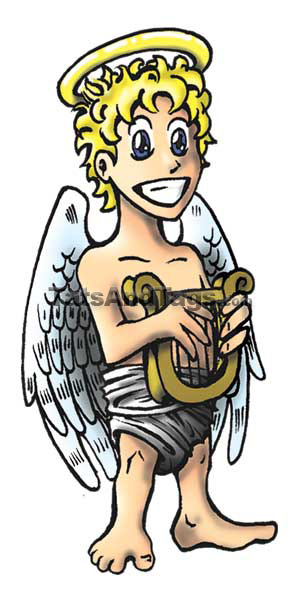 Angel Temporary Tattoo