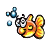 Fish Temporary Tattoo