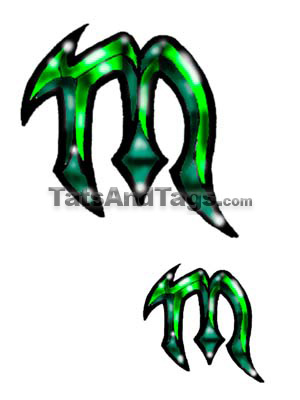 Scorpio Temporary Tattoo