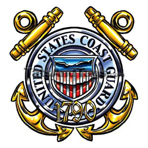 U. S. Coast Guard temporary tattoo