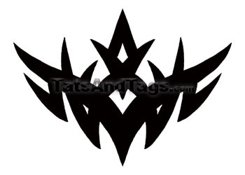 Tribal Knight Tattoo