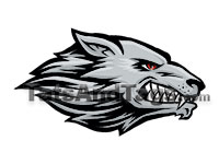 wolf temporary tattoo