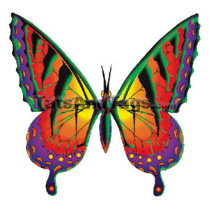Butterfly Temporary Tattoo