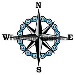 compass star chain tattoo