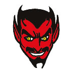 Red Devil Temporary Tattoo