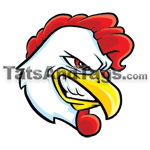 Gamecock Temporary Tattoo