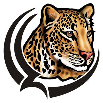 Tribal Leopard Temporary Tattoo