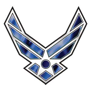 Air Force Temporary Tattoo
