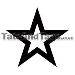 Star Temporary Tattoo