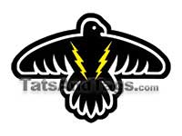 thunder bird temporary tattoo