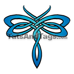 tribal dragon tattoo