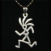 Kokopelli Runner Pendant