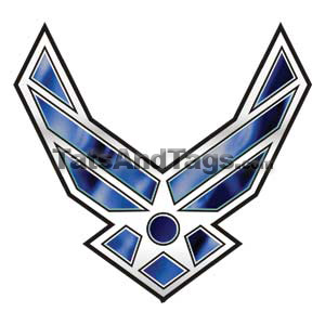 US air force temporary tattoo