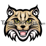 Wildcat temporary tattoo