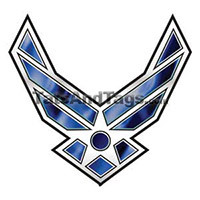 Air Force temporary tattoo