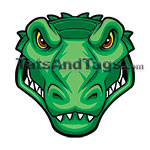 Gator head tattoo