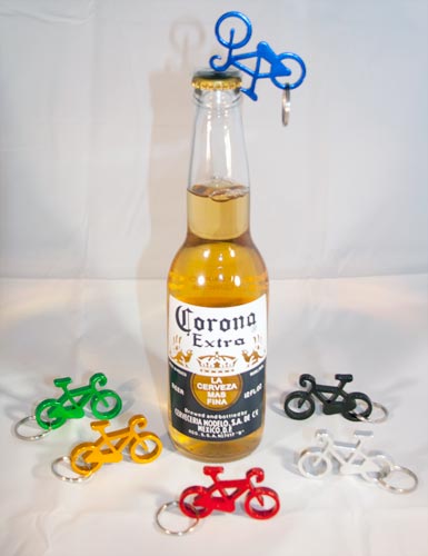 bicycle key chain / bottle opener