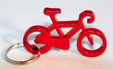 bicycle key chain