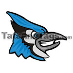 blue jay temporary tattoo 