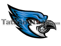 bluejays temporary tattoo