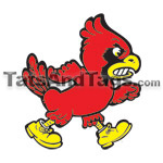 walking cardinal temporary tattoo 