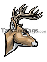 deer temporary tattoo 