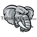 elephant temporary tattoo 