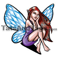 fairy temporary tattoo