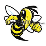 Yellow Jacket temporary tattoo