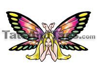 fairy temporary tattoo 