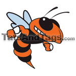 orange jackets temporary tattoo