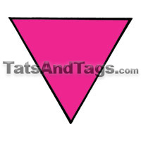 pink pride temporary tattoo 