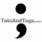 semicolon temporary tattoo