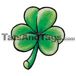 shamrock  temporary tattoo