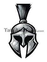 spartan temporary tattoo 