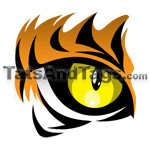 tiger eye temporary tattoo