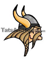 viking temporary tattoo 