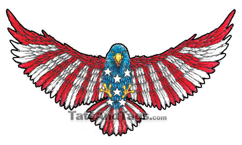 Eagle Temporary Tattoo