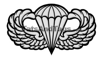 Airborne Temporary Tattoo