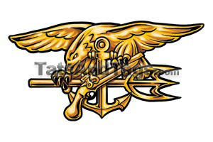 Navy Seals Temporary Tattoo