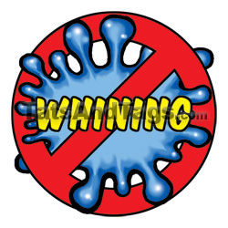 no whining temporary tattoo