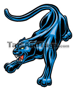 panther temporary tattoo