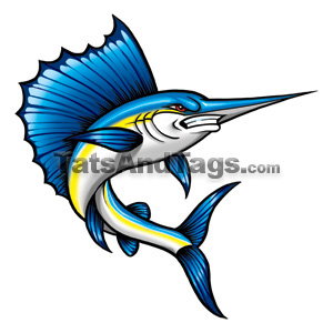 sailfish temporary tattoo