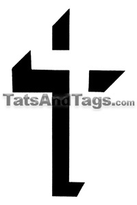 Tattoo set Faith  temporary cross tattoos Print Tattoo