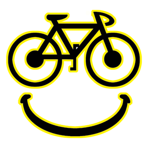 smiley bike temporary tattoo