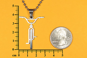 BMX front facing pendant