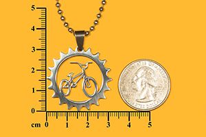 BMX bike pendant