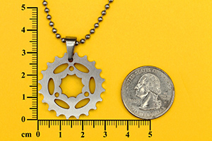 chain wheel pendant