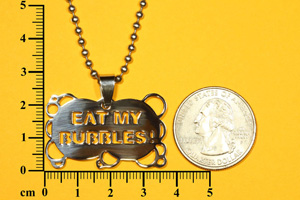 eat my bubbles necklace