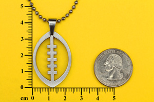 football pendant